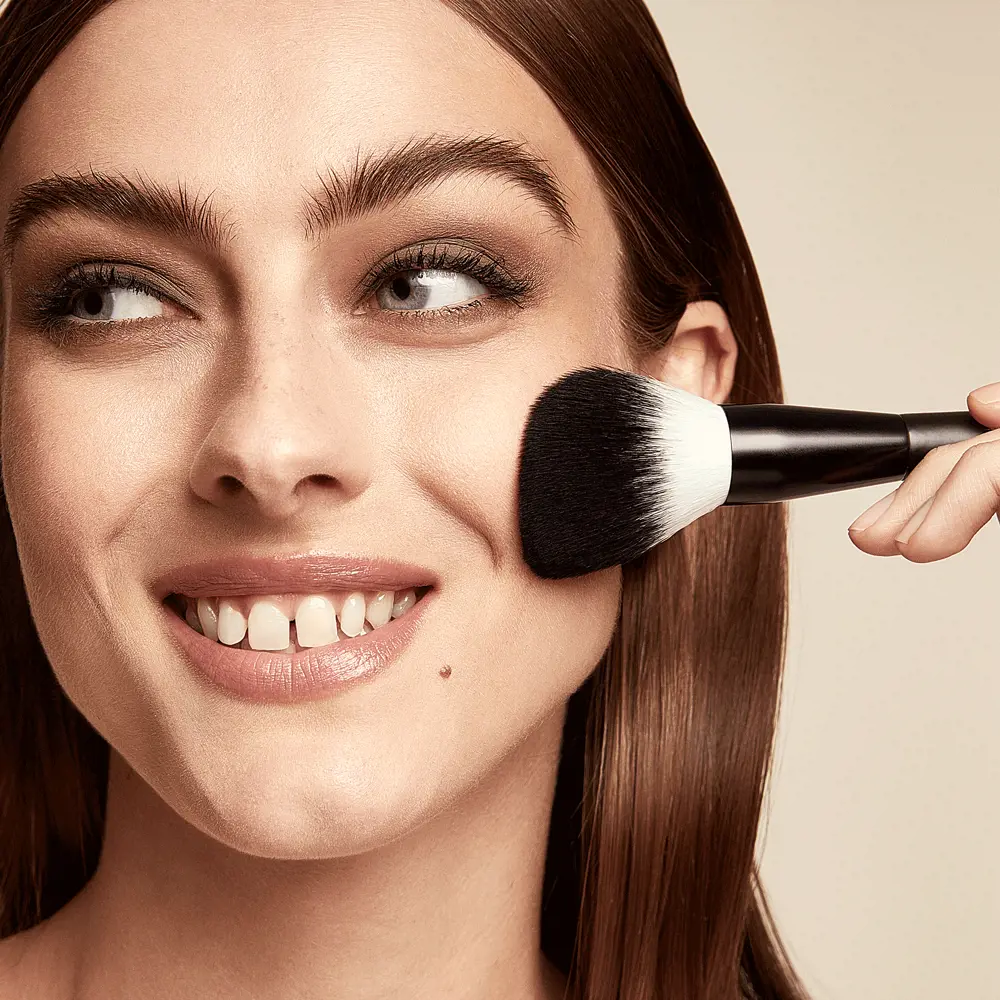 براش پودر مشکی اوریفلیم مدل The ONE با الیاف نرم و دسته حرفه‌ای